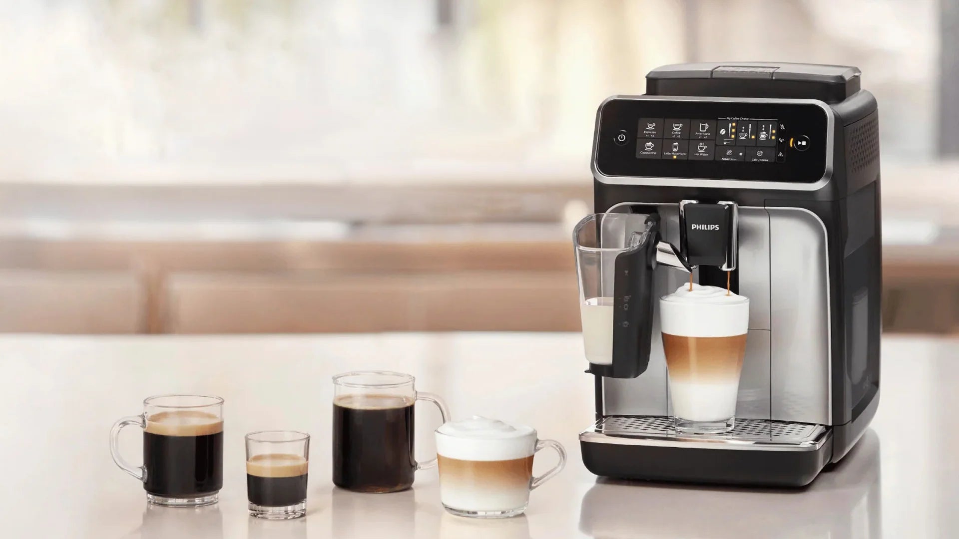 Philips 5500 Series Fully Automatic Espresso Machine - LatteGo