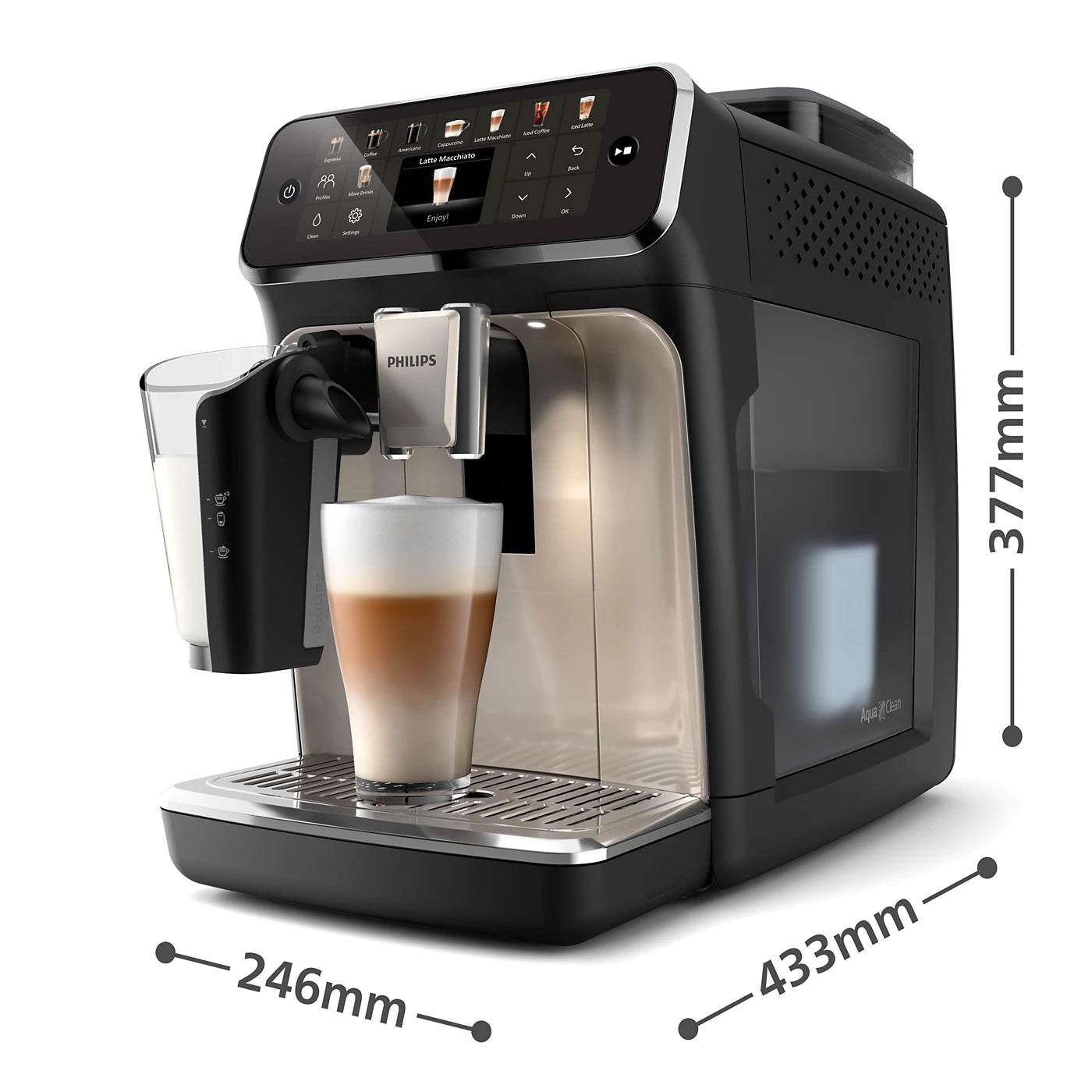 Philips 5500 Series Fully Automatic Espresso Machine - LatteGo